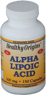Alpha Lipoic Acid 300mg (150 capsules) Healthy Origins